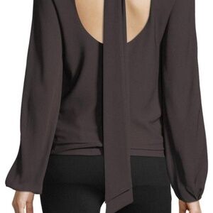 Helmut Lang Long Sleeve Low Back-Tie